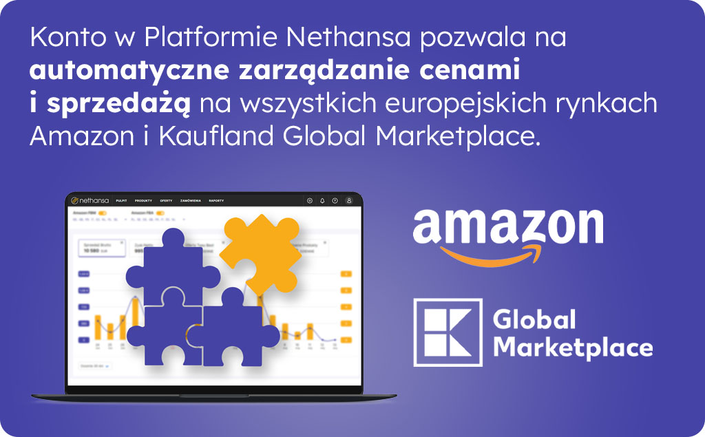 Jak wybrać repricer - Platforma Nethansa na Amazon i Kaufland Global Marketplace